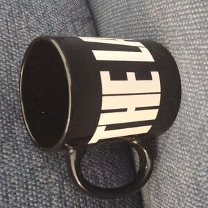 The Last Of Us Black and White Mug NWT